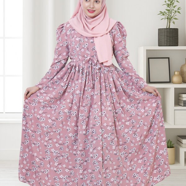 Elegant Alex Georgette Full Ground Length Borka