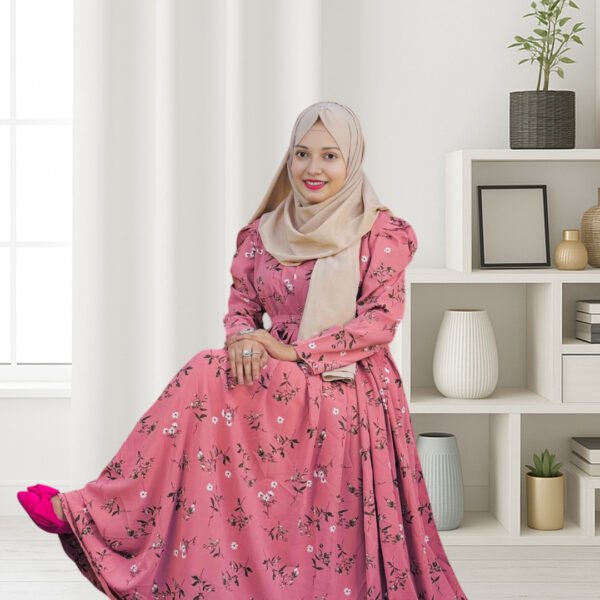 Modern Ground Style Borka – Premium Alex Georgette Finish